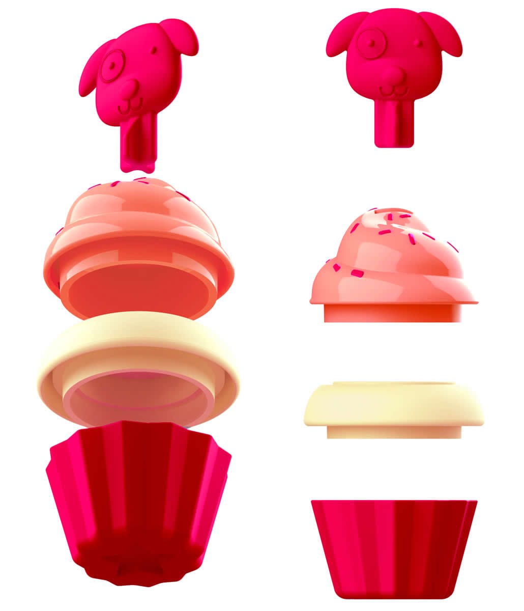 Skip Hop Zoo Sort & Stack Cupcakes - 9H012810