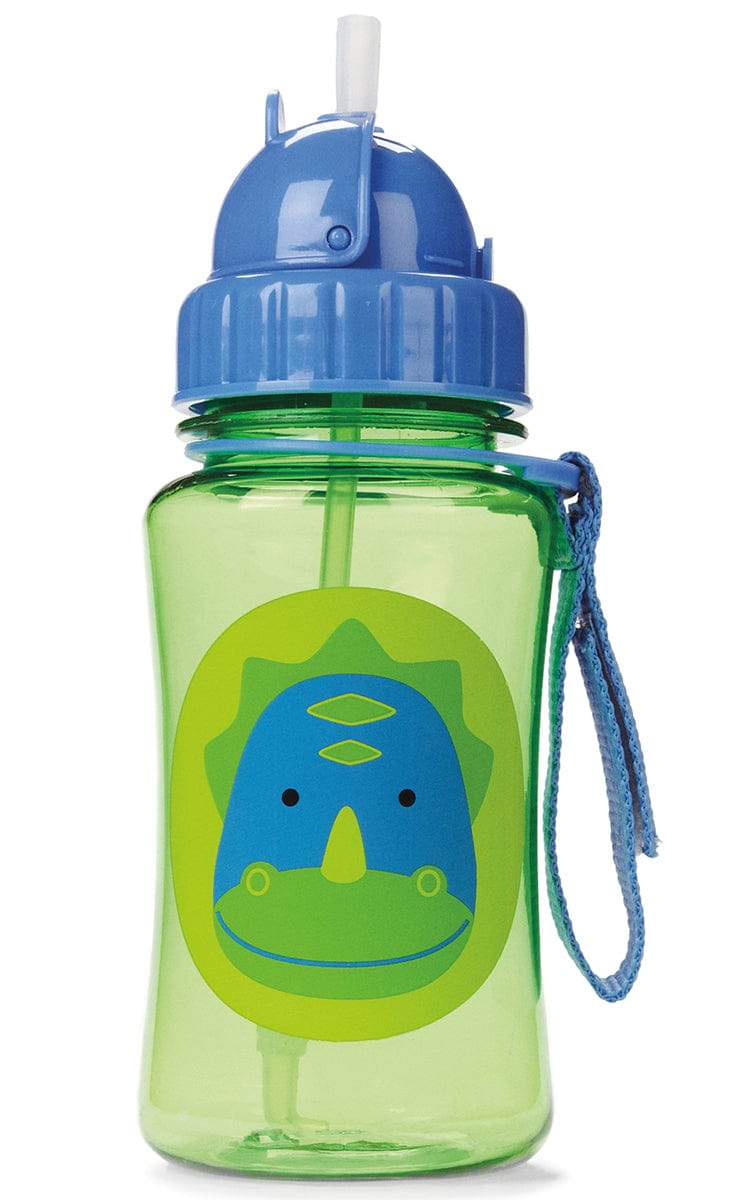 Skip Hop Zoo Straw Bottle - Dinosaur