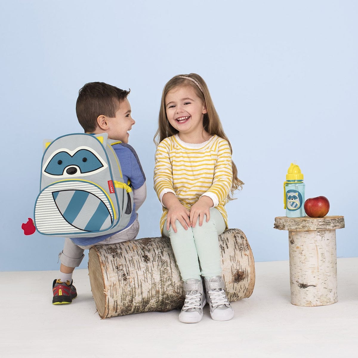 Skip Hop ZOO Straw Bottle - Raccoon - 252334