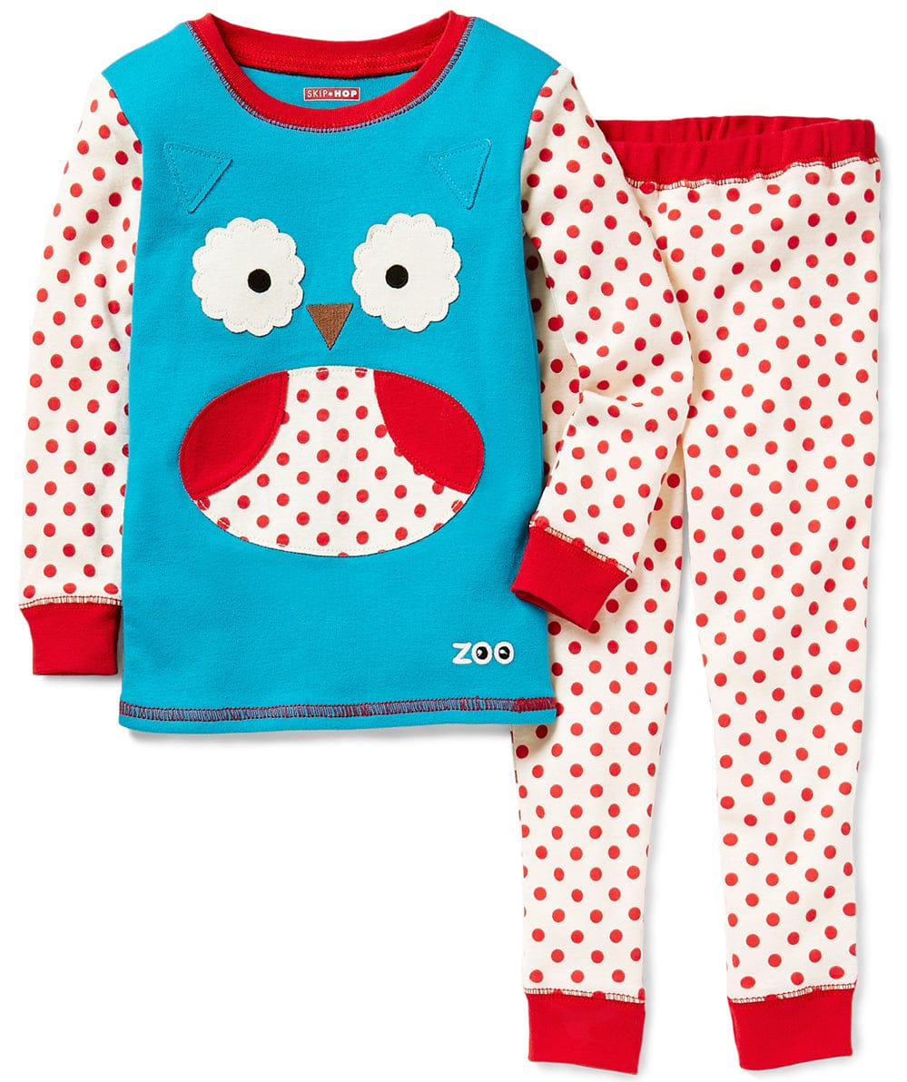 Skip Hop ZooJamas Little Kid Pajamas, 6 - Owl - 279700-6