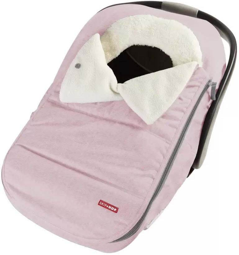 Skp Hop Stroll & Go Car Seat Cover - Pink Heather