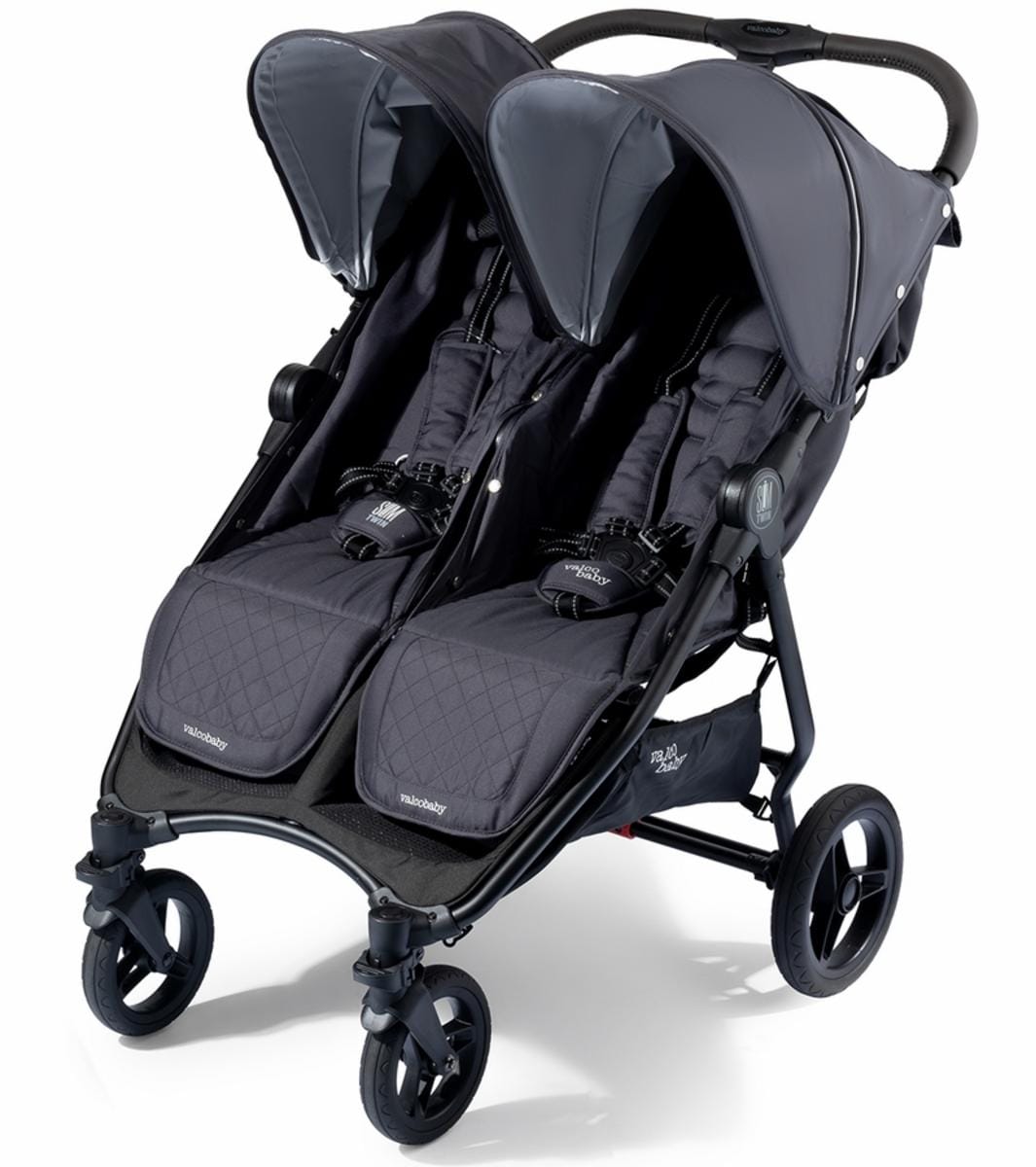 Slim Twin Double Stroller Sport Edition - Signature Grey - N0131