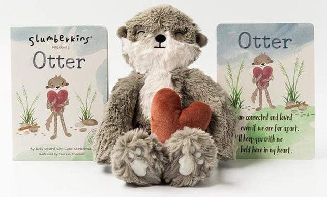 Slumberkins Kin Bundle - Otter - Pebble (Family Bonding) - 200504