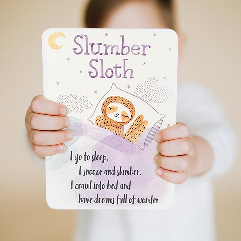 Slumberkins Snuggler Bundle - Sloth (Relaxation) - 10117-SLUMBERKINS