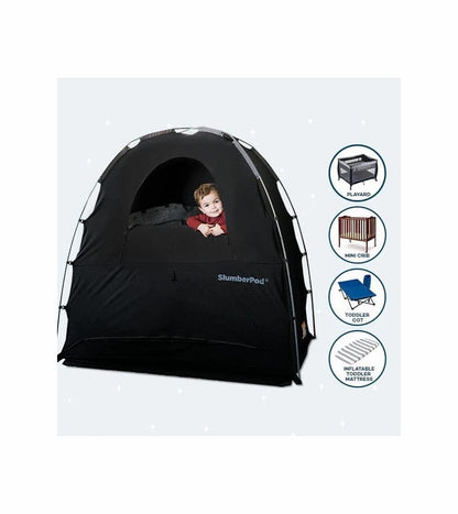 SlumberPod Privacy Canopy - Navy / Night Sky - SLU-NAV-NTS