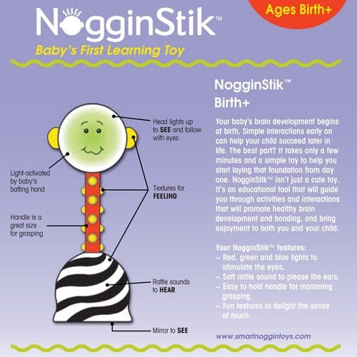 SmartNoggin Noggin Stik Light-up Rattle - 10483