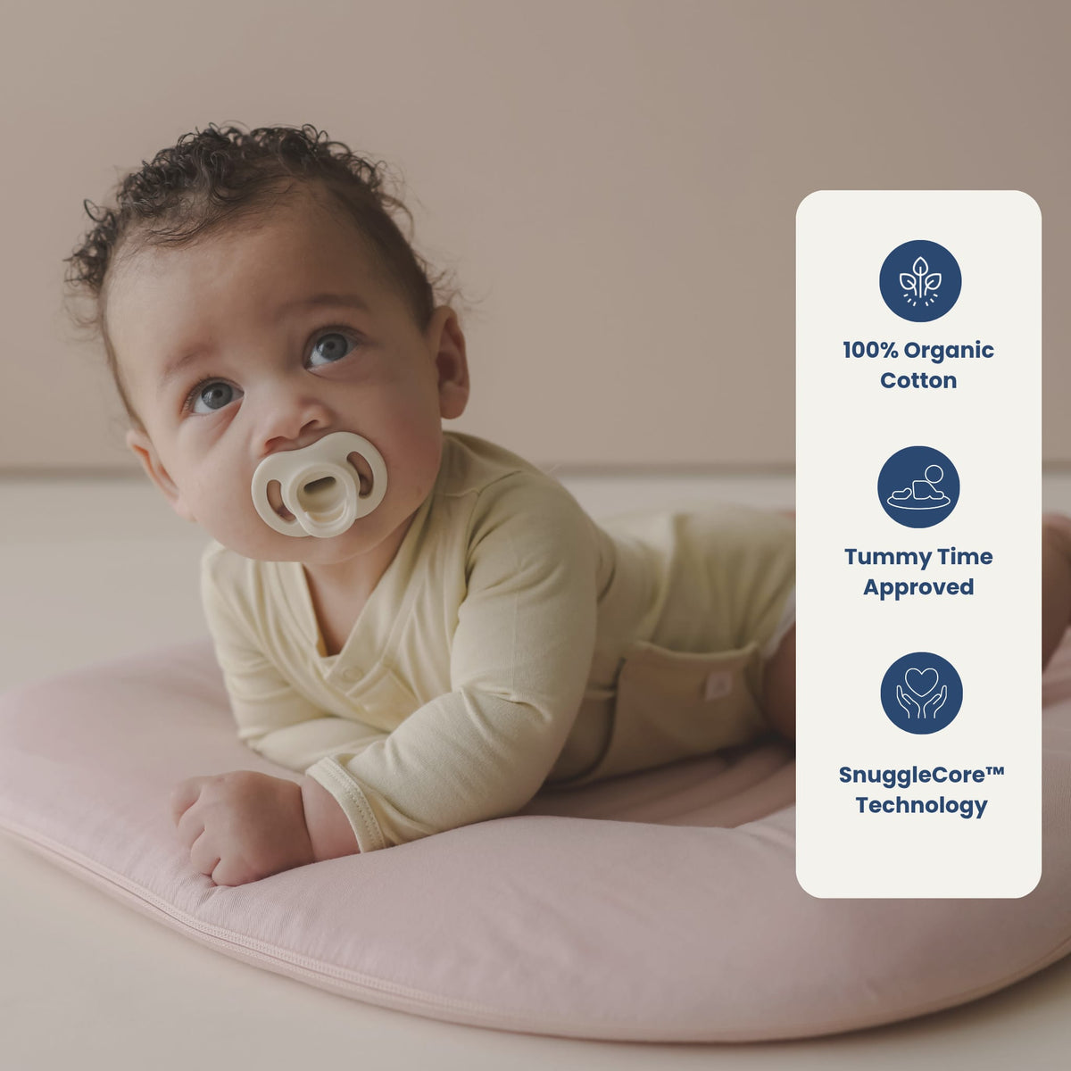 Snuggle Me Infant Lounger Wave - Petal