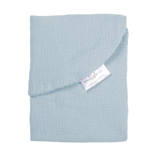 Snuggle Me Lounger Curve Muslin Cover - Bluebell - SMO-LCC-WW-BB-01
