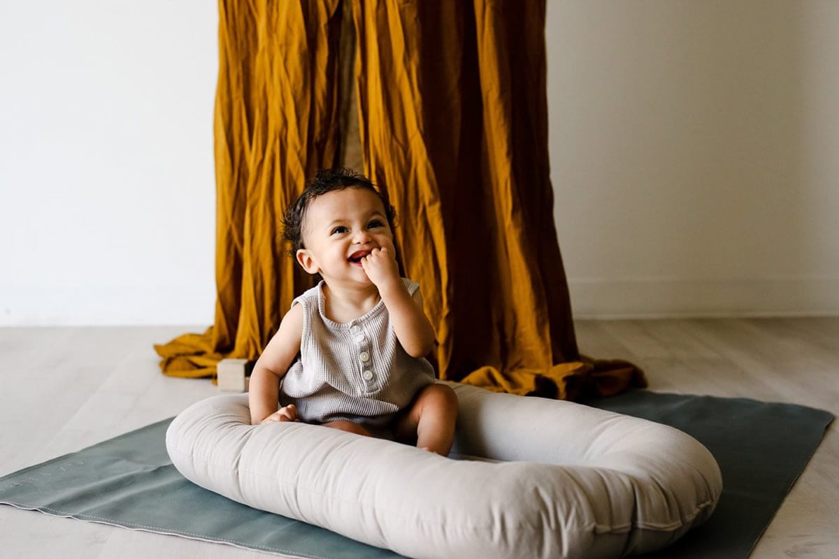 Snuggle Me Organic Infant Lounger - Birch