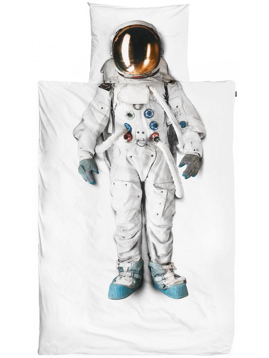 Snurk Duvet Cover Set, Twin - Astronaut - SNURK-ASTRONAUT