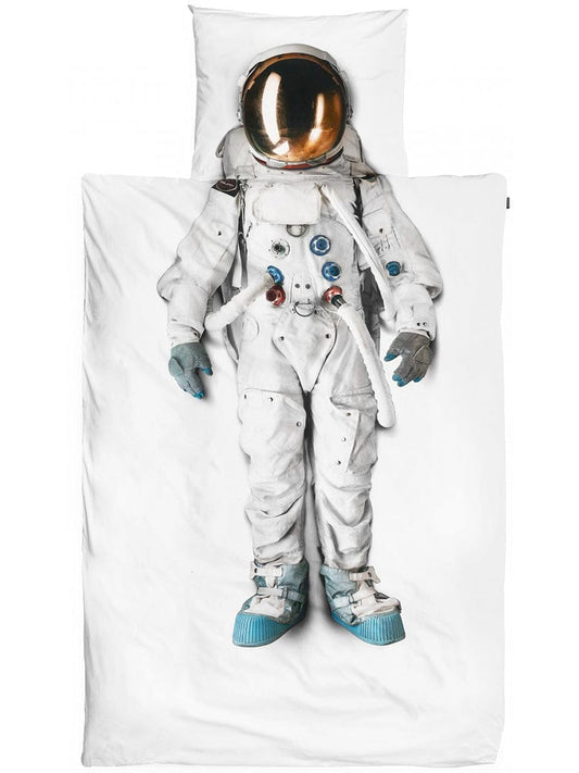 Snurk Duvet Cover Set, Twin - Astronaut - SNURK-ASTRONAUT