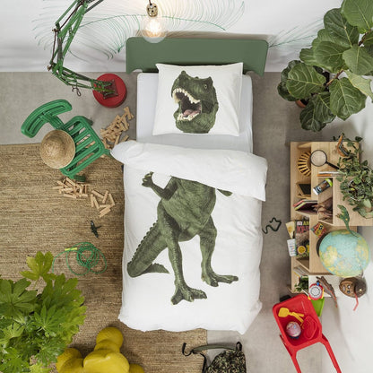 Snurk Duvet Cover Set, Twin - Dino - SNURK-DINO