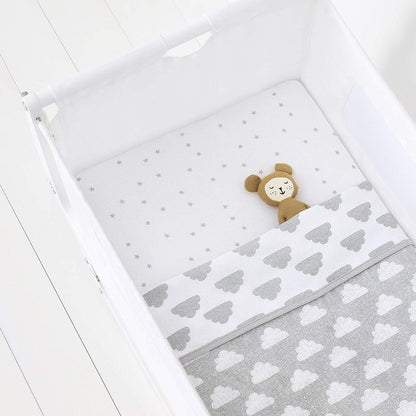 Snuz 3 Piece SnuzPod Crib Bedding Set - Cloud - bd028ah