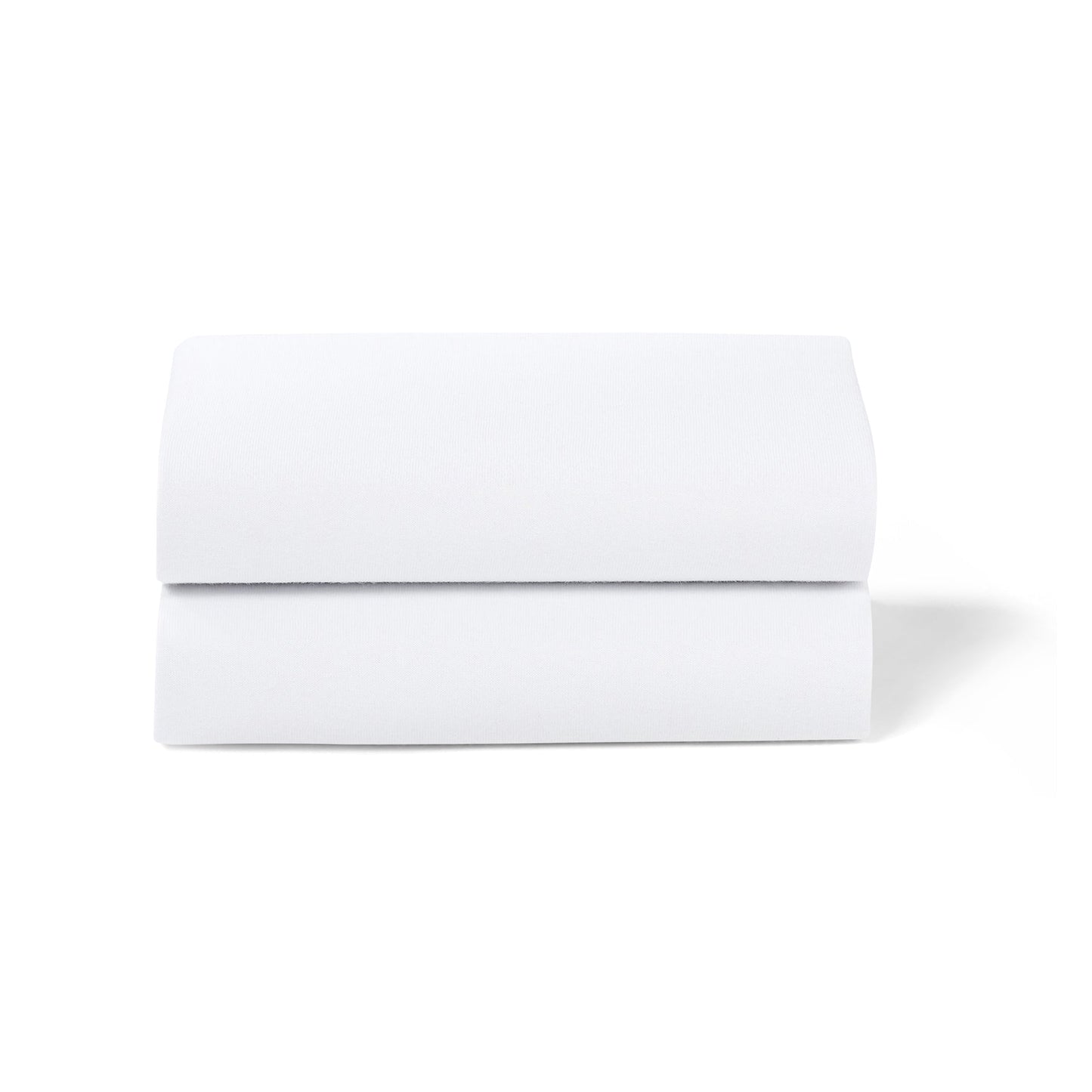 Snuz Bassinet Fitted Sheets, 2 Pack - White - USBD028BL