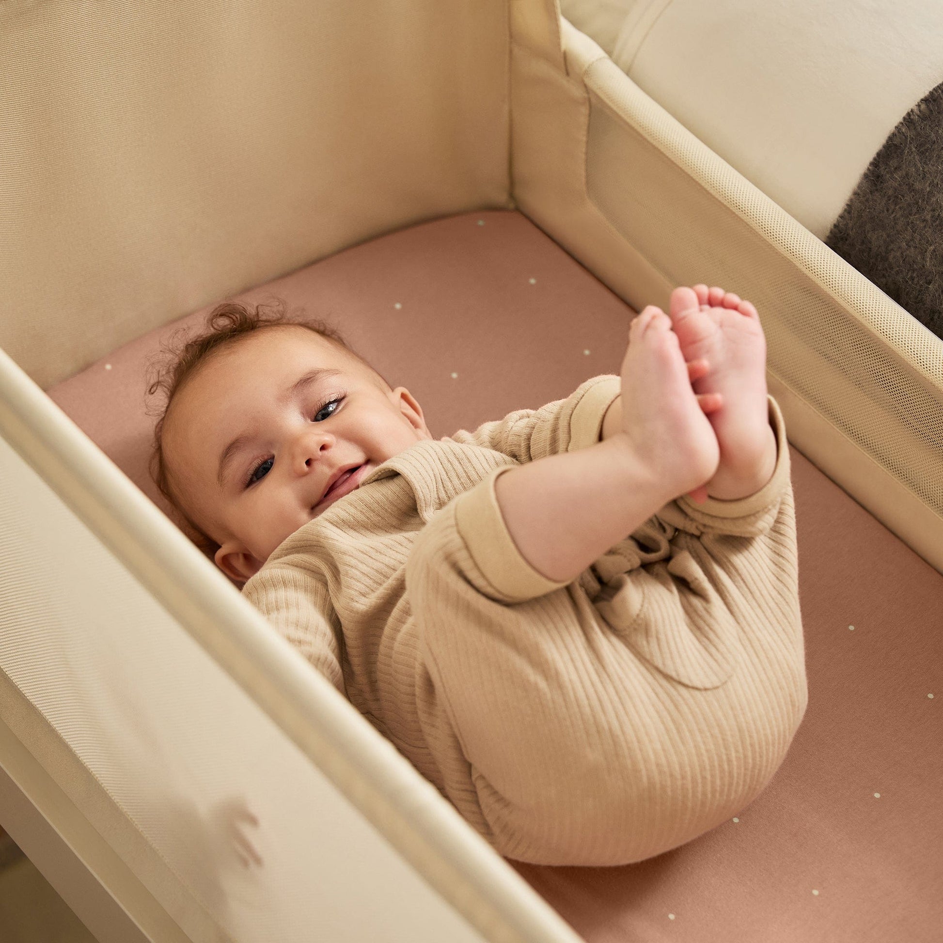 Snuz SnuzPod 5 Bedside Bassinet - Cashmere - USFN050G