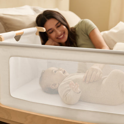 Snuz SnuzPod 5 Bedside Bassinet - Natural - USFN050C