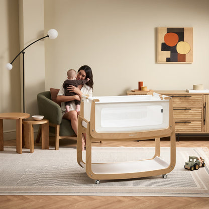 Snuz SnuzPod 5 Bedside Bassinet - Natural - USFN050C