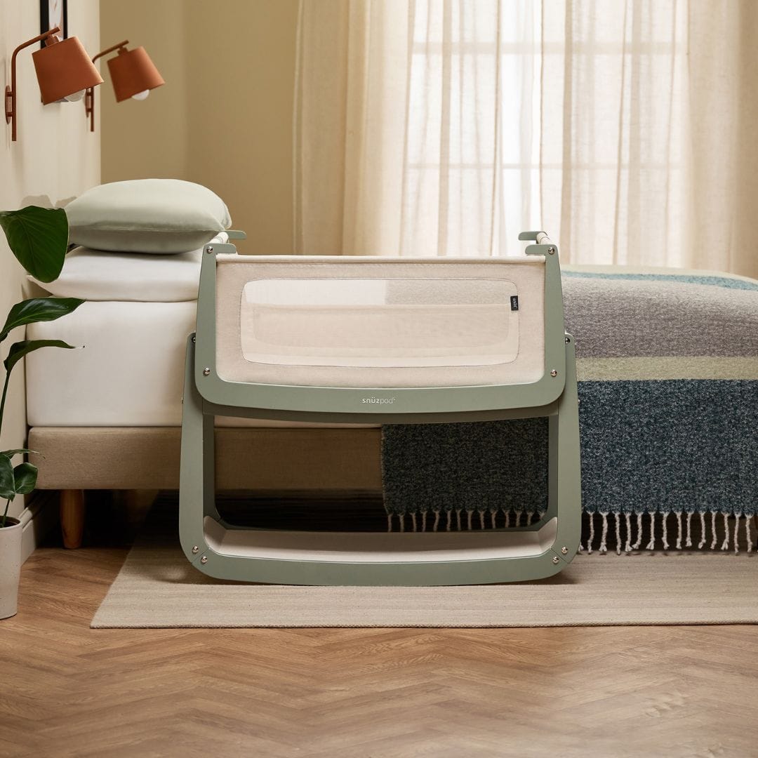 Snuz SnuzPod 5 Bedside Bassinet - Sage - USFN050A