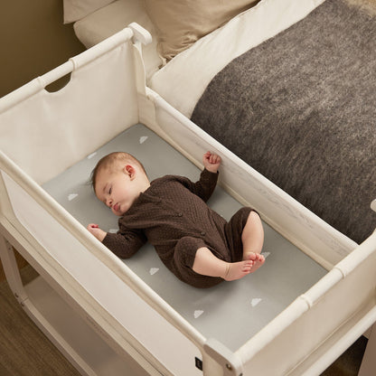 Snuz SnuzPod 5 Bedside Bassinet - White - USFN050B