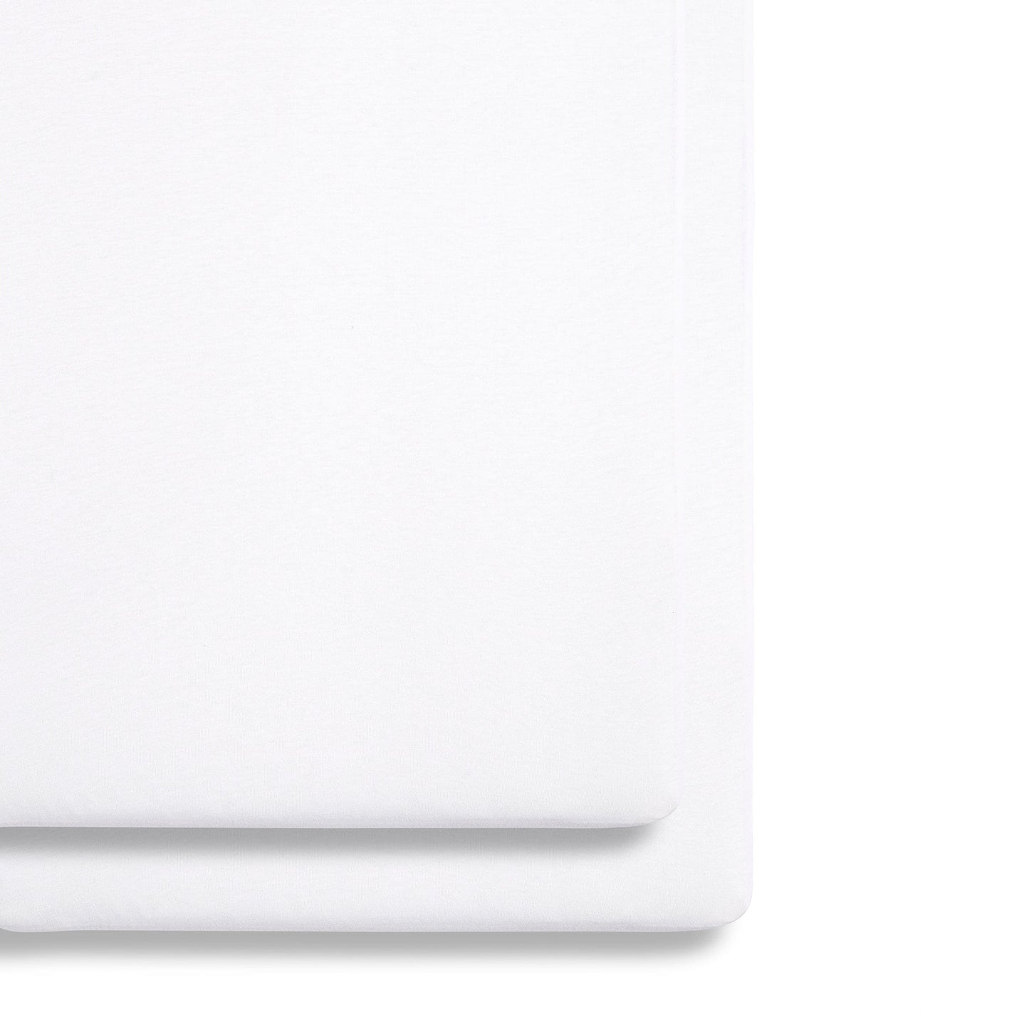 Snuz SnuzPod Crib Fitted Sheets, 2 Pack - White - BD028BL