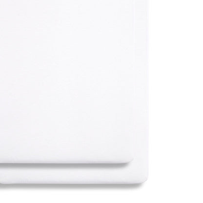 Snuz SnuzPod Crib Fitted Sheets, 2 Pack - White - BD028BL