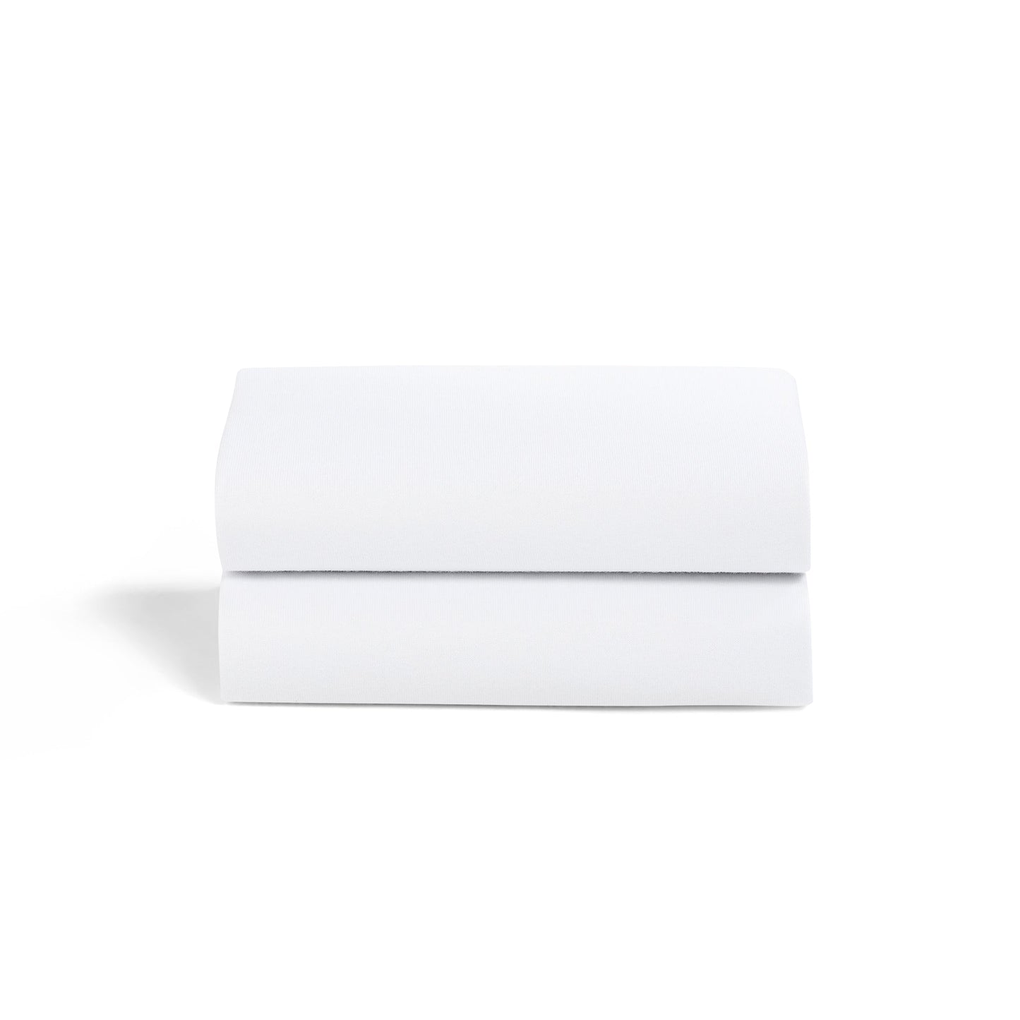 Snuz SnuzPod Crib Fitted Sheets, 2 Pack - White - BD028BL