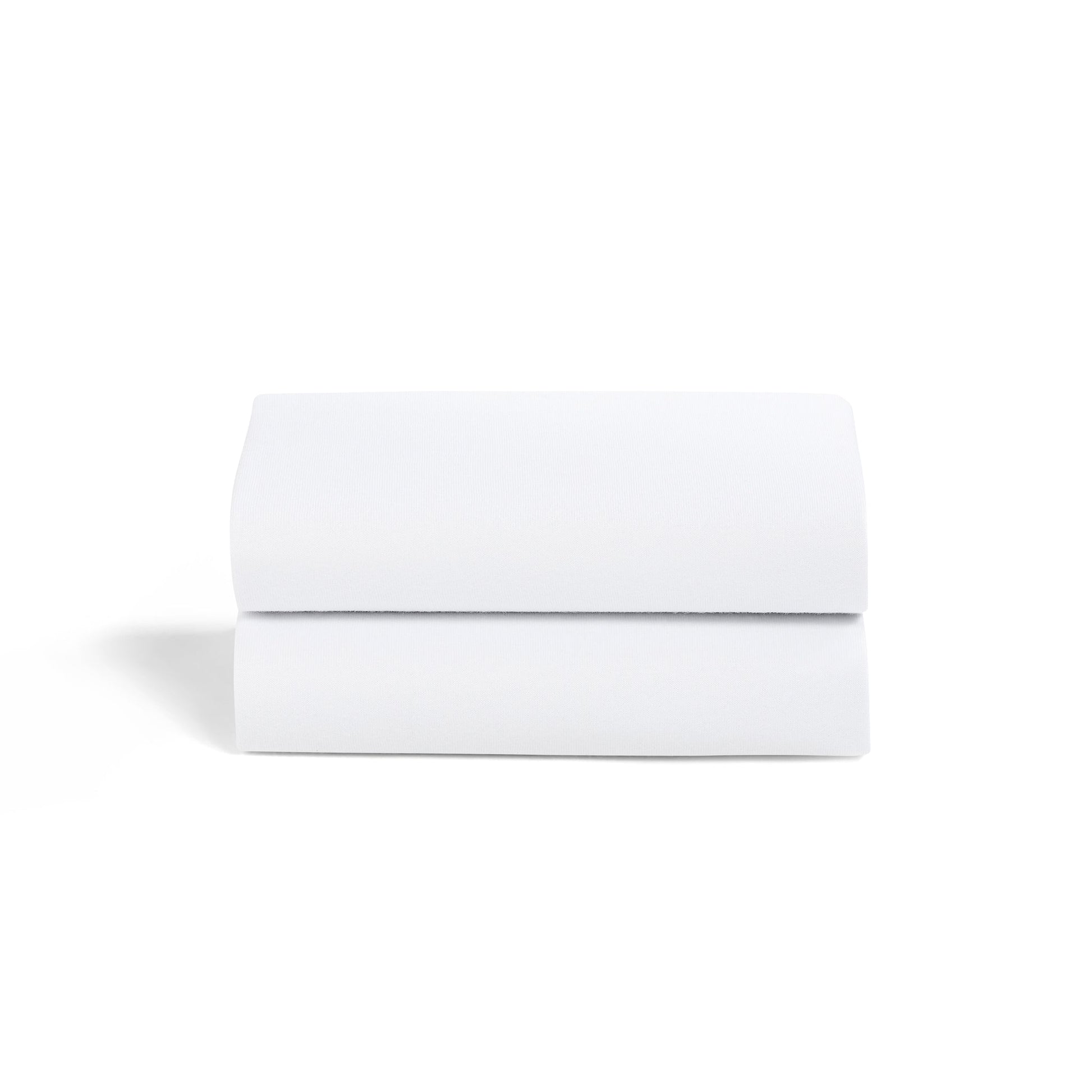 Snuz SnuzPod Crib Fitted Sheets, 2 Pack - White - BD028BL