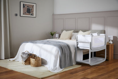 Snuz SnuzPod4 Bedside Crib - Dove Grey - USFN014D