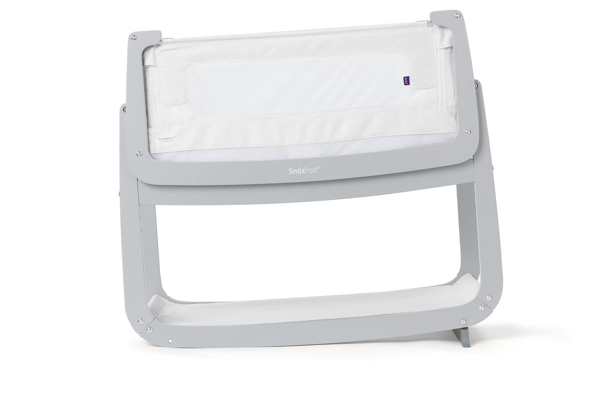 Snuz SnuzPod4 Bedside Crib - Dove Grey - USFN014D