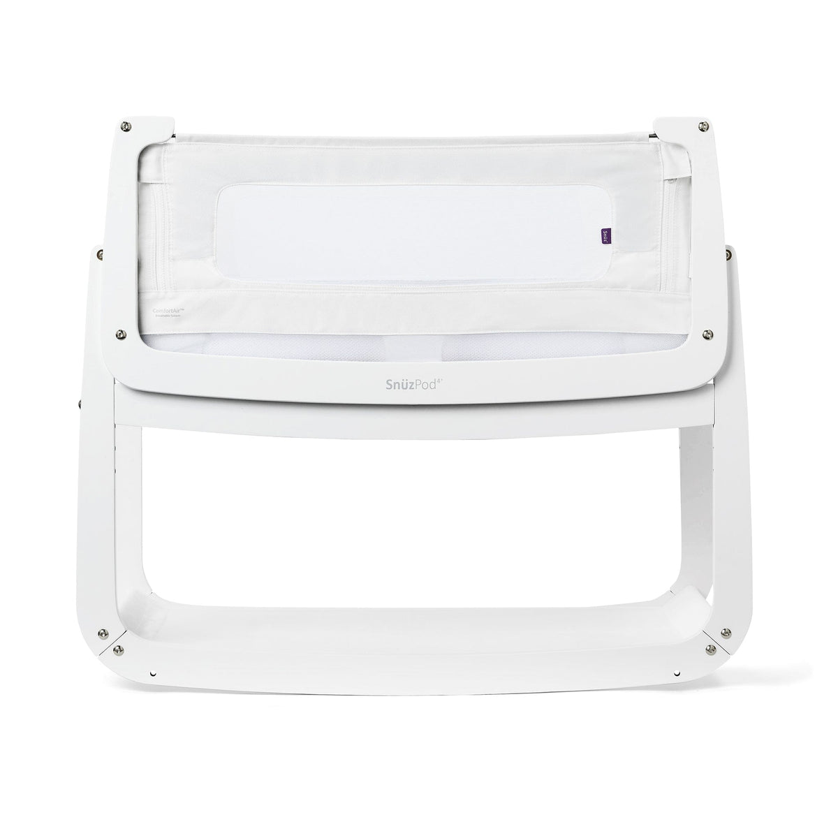 Snuz SnuzPod4 Bedside Crib - White - USFN014B
