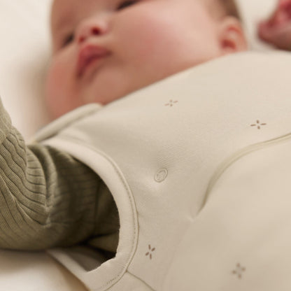 Snuz SnuzPouch Sleeping Bag, 1.0 TOG - Cashmere/Cross (0-6 months) - USSW008AE