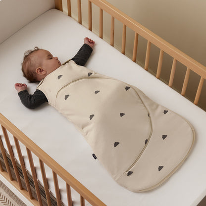 Snuz SnuzPouch Sleeping Bag, 1.0 TOG - Sand/Cloud (18-36 months) - USSW008FA