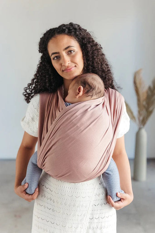 Solly Baby Loop Carrier, Standard - Dusty Pink - WW07