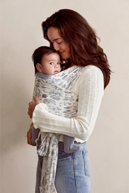 Solly Baby Wrap - Bleu Toile - BT-01