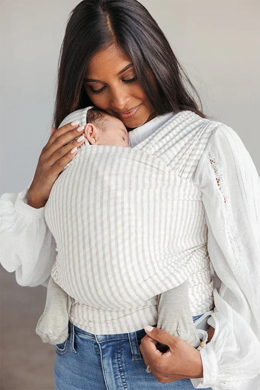 Solly Baby Wrap - Driftwood Stripe - S22-61