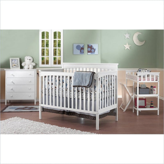 SB2 Petite Paradise Kids' Nursery Room in A Box in White - 1070-WH