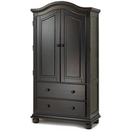 Sorelle Vista 3 Piece Nursery Set in Espresso - Crib, 5 Drawer Dresser & Armoire - 261V2610V2641E
