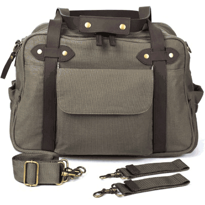 SoYoung Charlie Diaper Bag in Khaki Green - SY-CHARLIE-KG