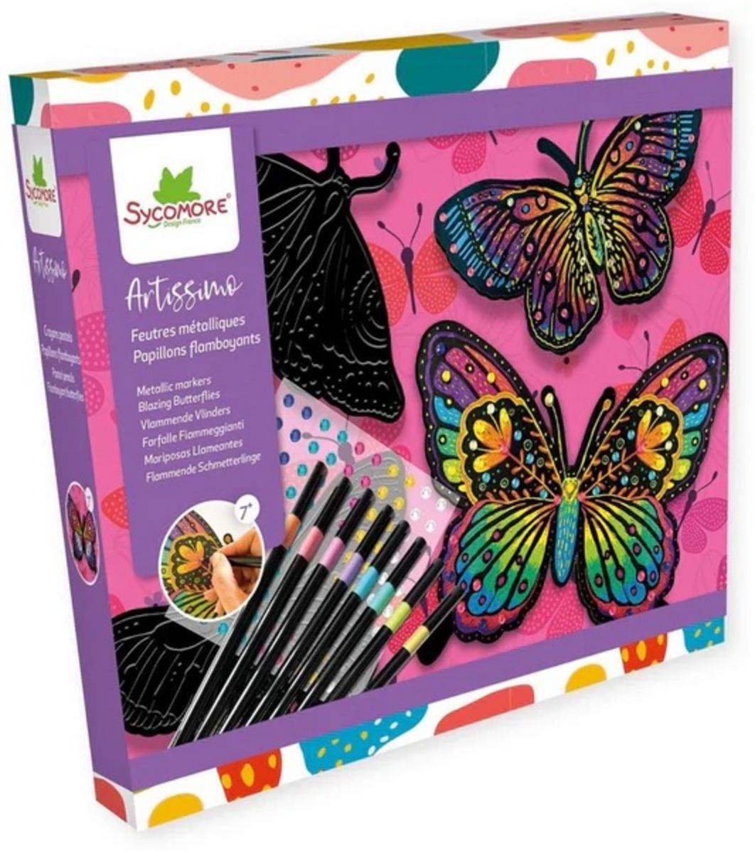 Speedy Monkey Artissimo - L Color Pencils – Flamboyant Butterflies (7y+) - CREA066