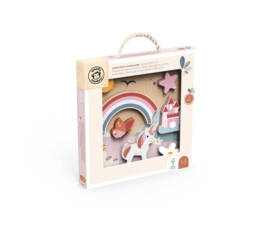 Speedy Monkey Jumbo Unicorn Chunky Puzzle