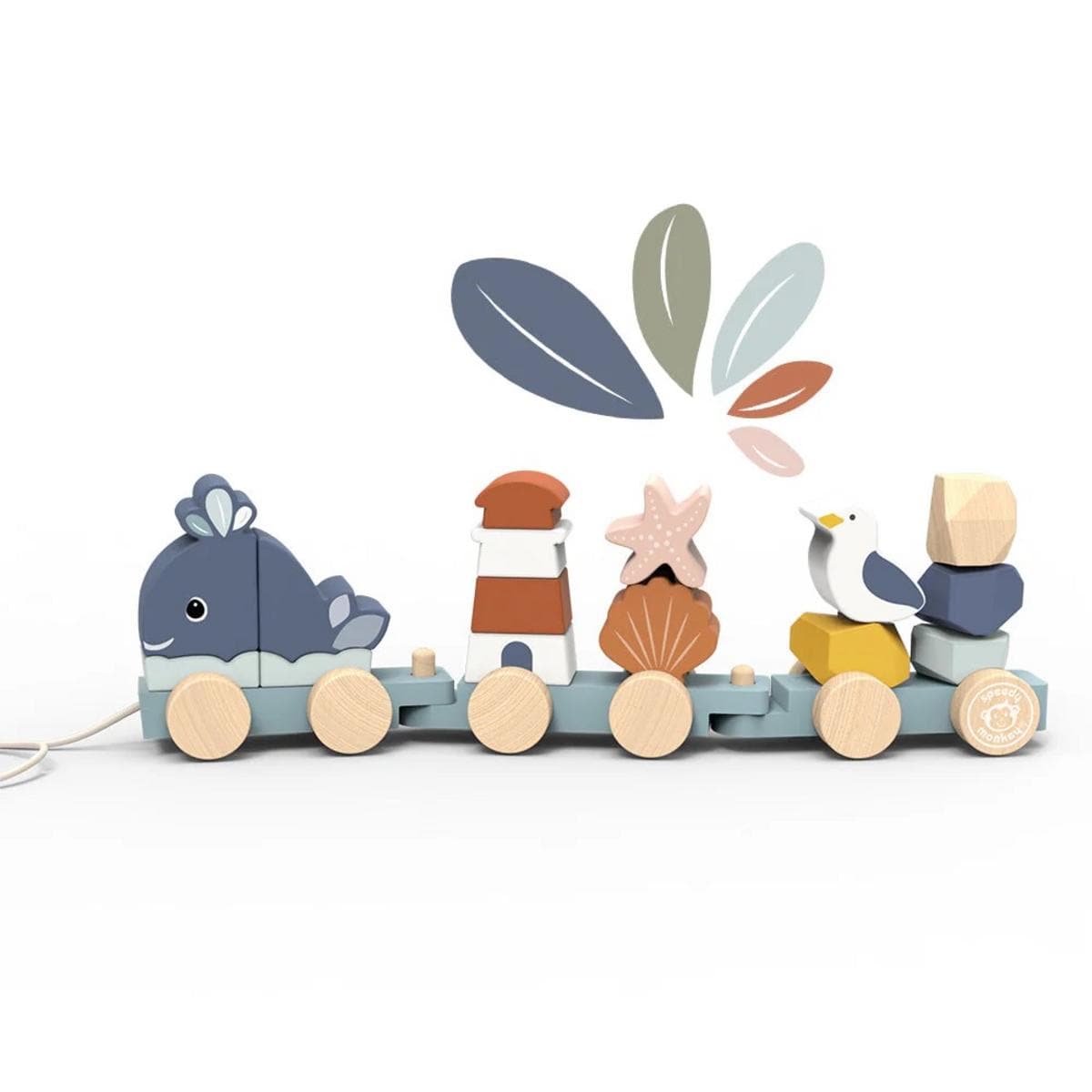 Speedy Monkey Ocean Stacking Train - SP1052