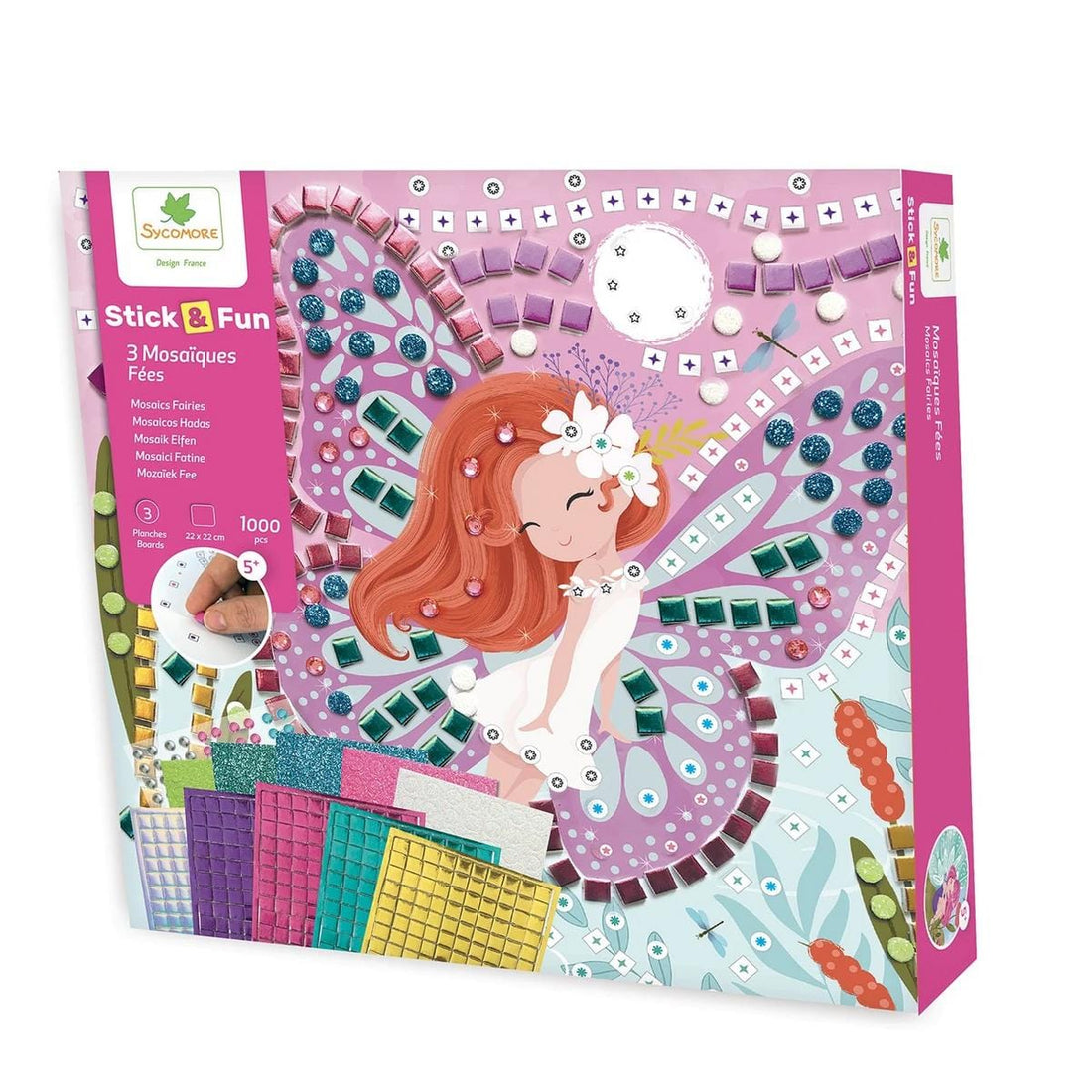 Speedy Monkey Stick'N Fun - S Mosaics Fairies (5y+) - CRE7046