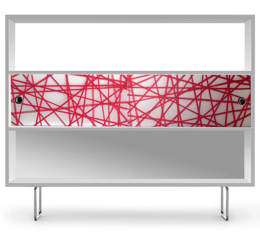 Spot On Square Alto Bookshelf - Red Strands - AC14005-RD