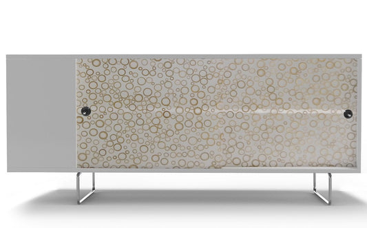 Spot On Square Alto Credenza - Bamboo Rings - AC14004-BA