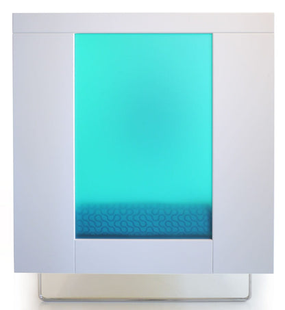 Spot On Square Alto Crib - Aqua Acrylic - AC14001-AQ