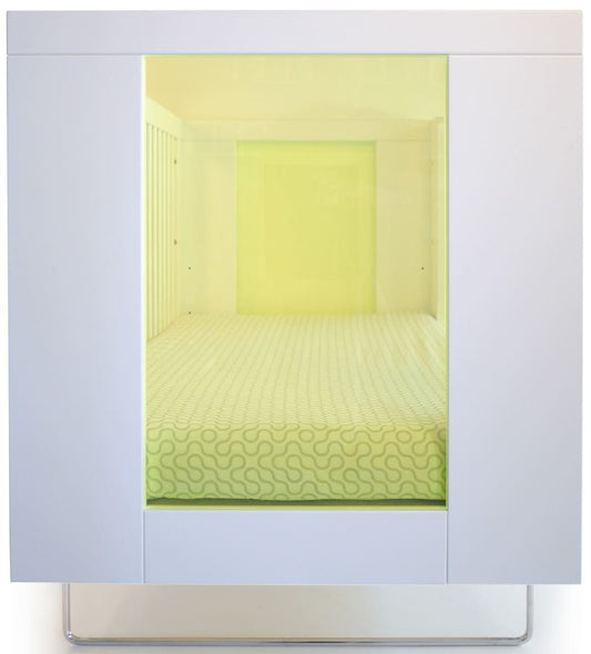 Spot On Square Alto Crib - Kiwi Acrylic - AC14001-KI