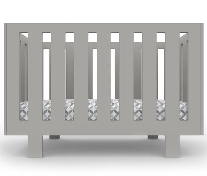 Spot On Square Eicho Crib - Grey - EC12001-GRY