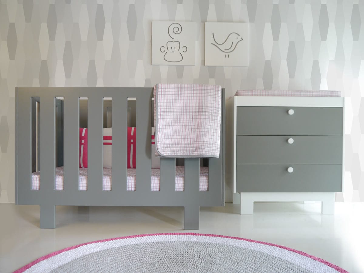 Spot On Square Eicho Crib - Grey - EC12001-GRY