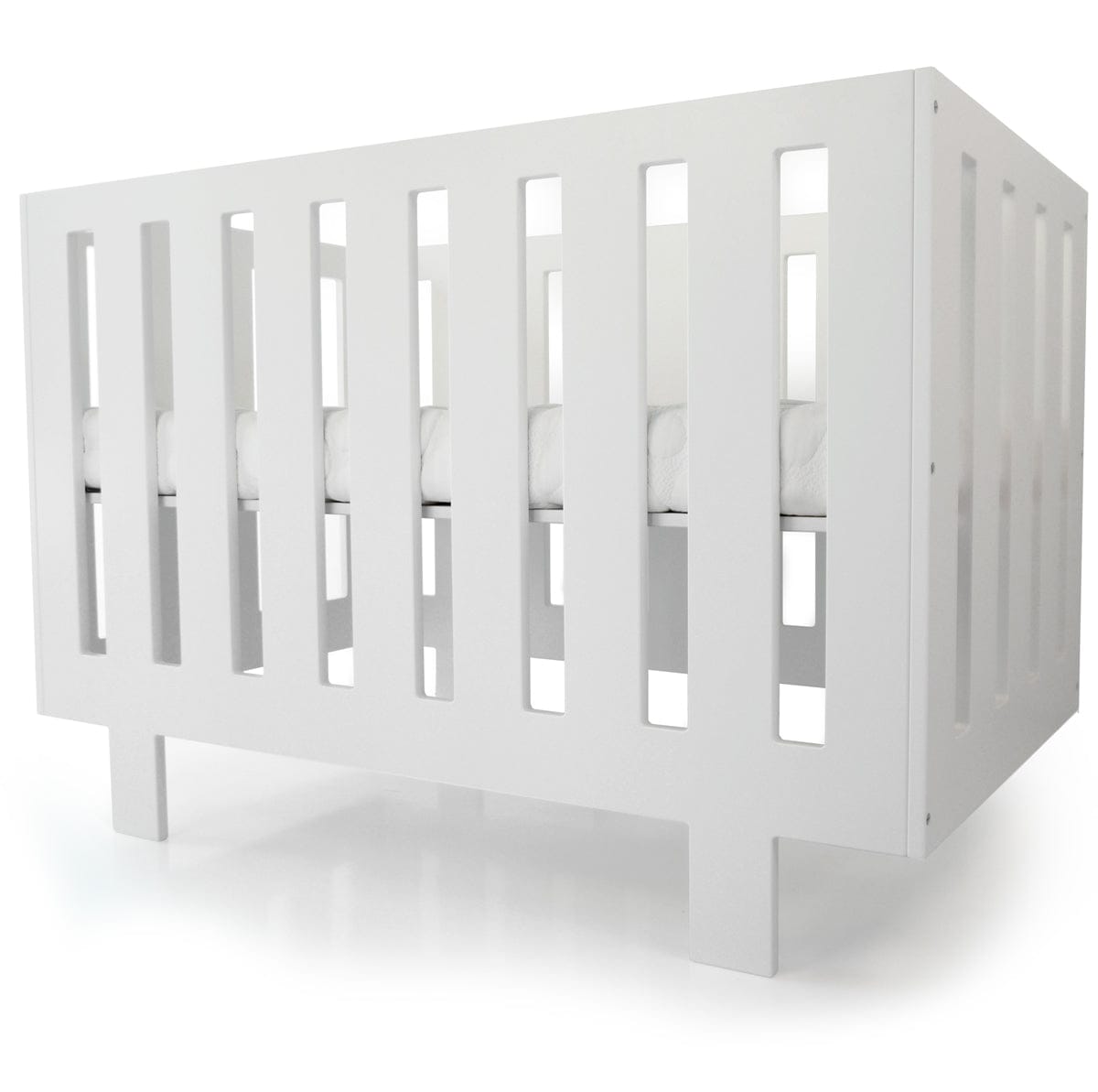 Spot On Square Eicho Crib - White - EC12001