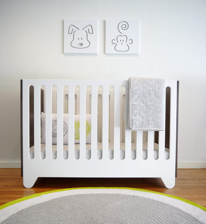 Spot On Square Hiya Crib - Walnut - HC12001C